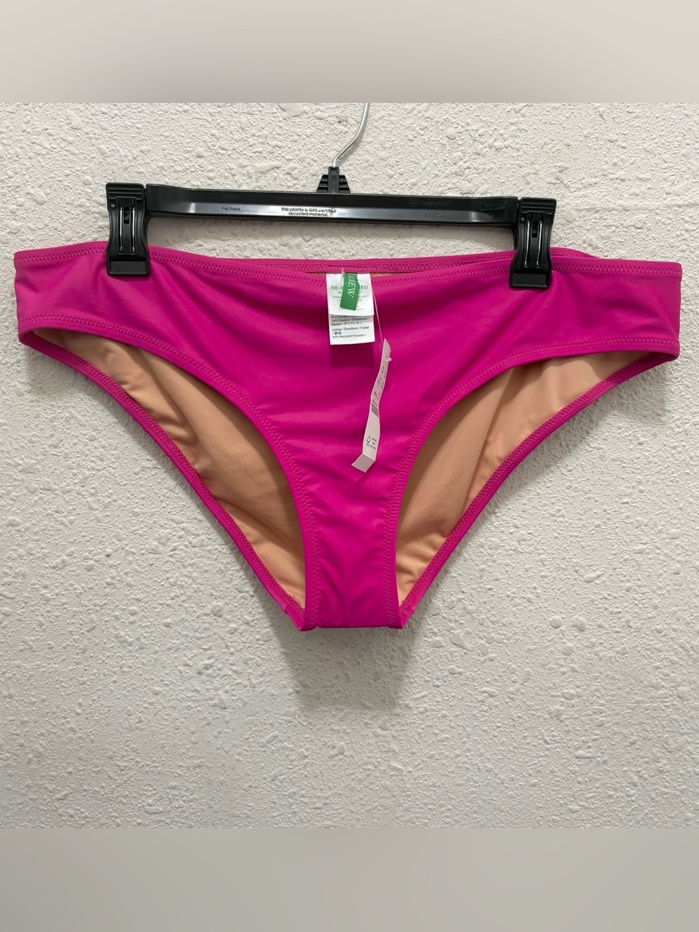 J. Crew Magenta Bikini Bottoms NWT XL